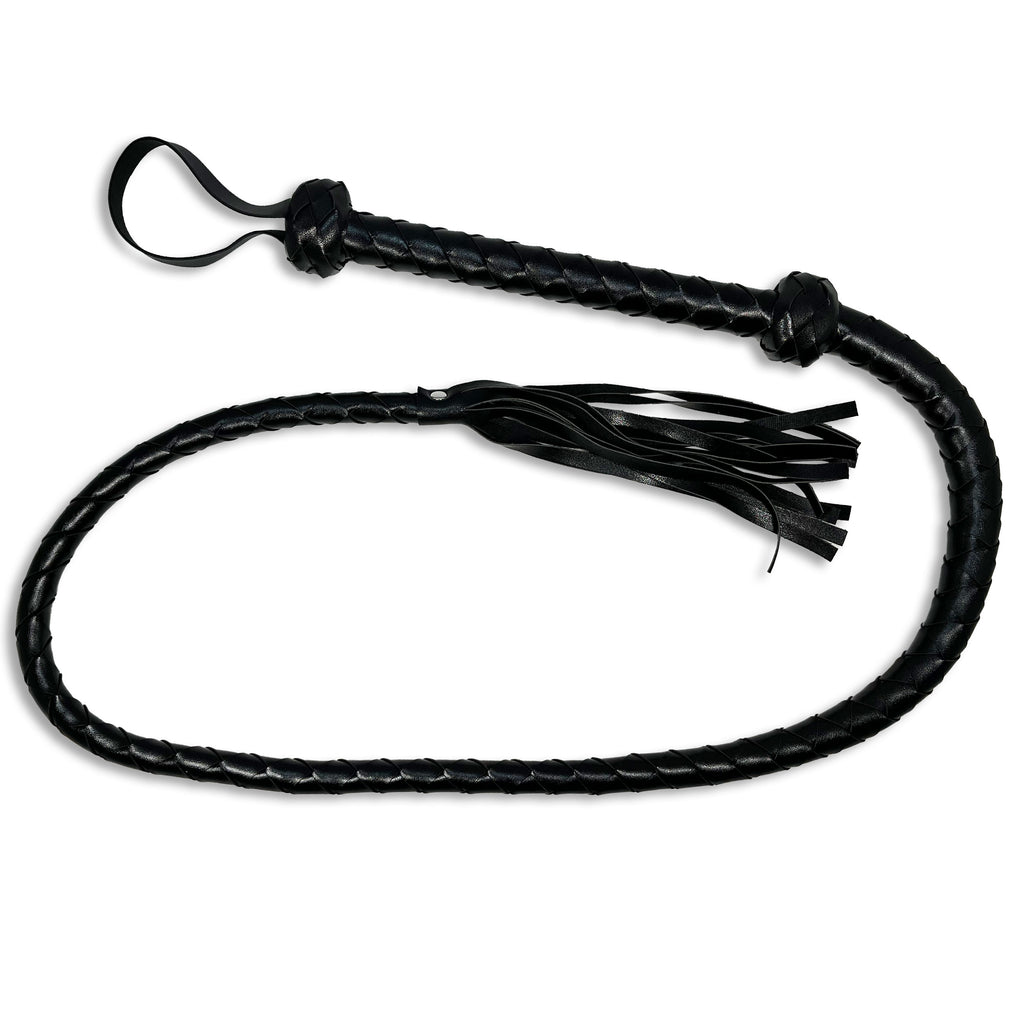 Cowboy Whip by Fetish Pleasure Play in Black