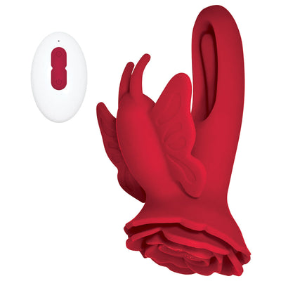 Omotion Grace Flickering Finger and Butterfly Clitoral Stimulator