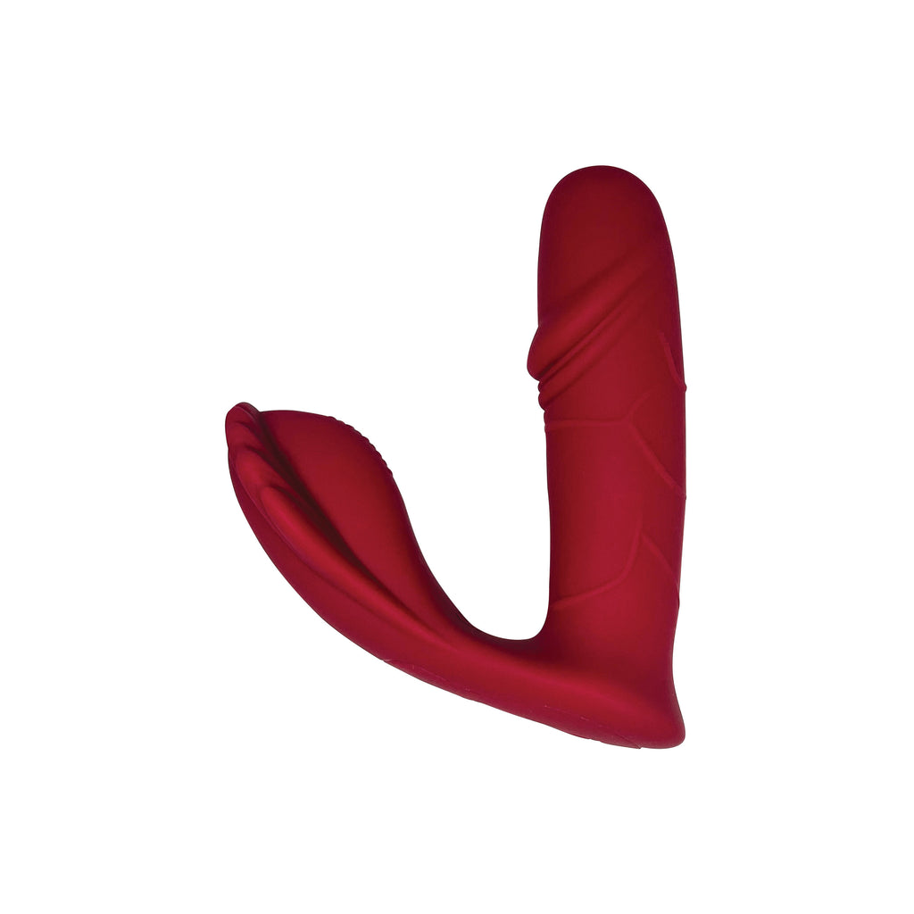 Omotion Natalie Wearable Vibrator with Remote - Red Omotion Natalie Wearable Vibrator with Remote - Red