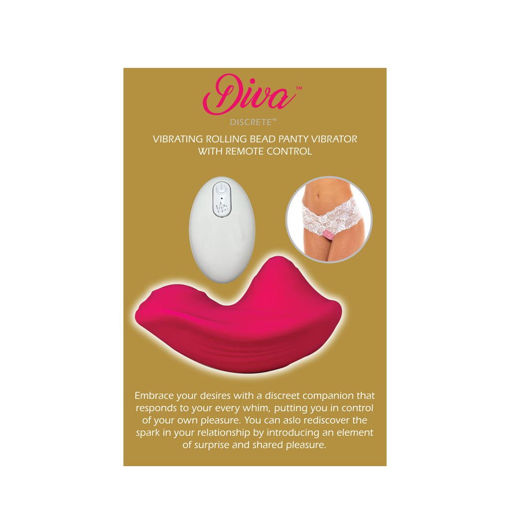 DIVA DISCRETE ROLLING PANTY VIBE DIVA DISCRETE ROLLING PANTY VIBE
