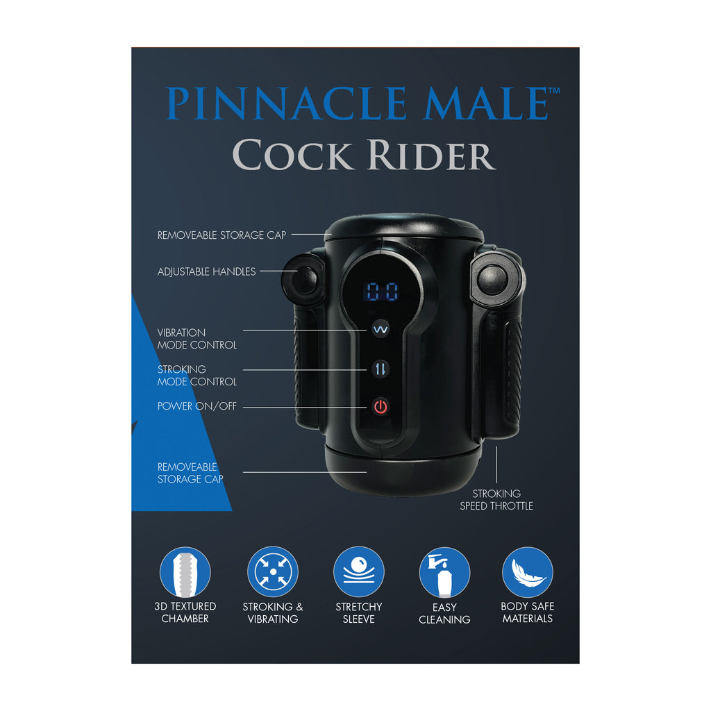 Pinnacle Male Cock Rider Plus Speed Throttle Masturbator Pinnacle Male Cock Rider Plus Speed Throttle Masturbator