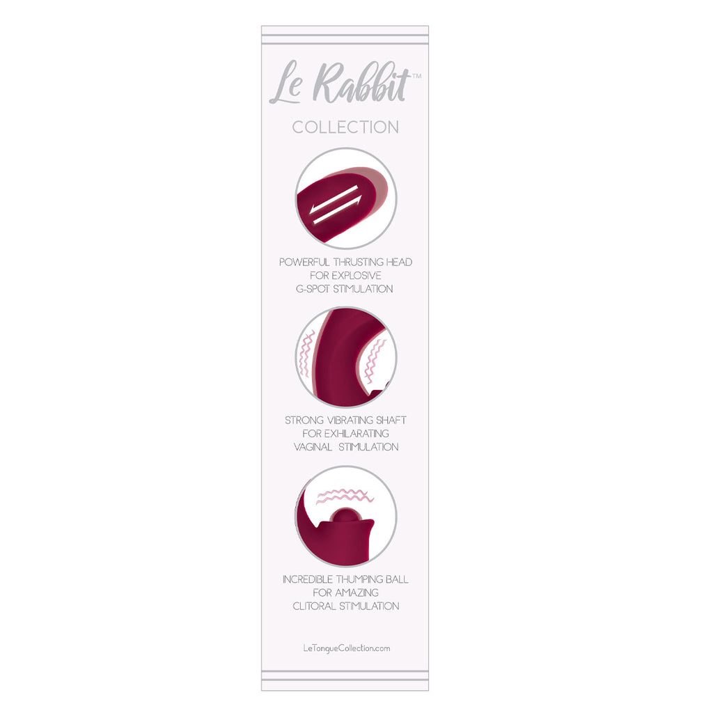 Claque Bumping Clitoral Ball and Thrusting G-Spot Vibrator