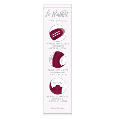 Claque Bumping Clitoral Ball and Thrusting G-Spot Vibrator