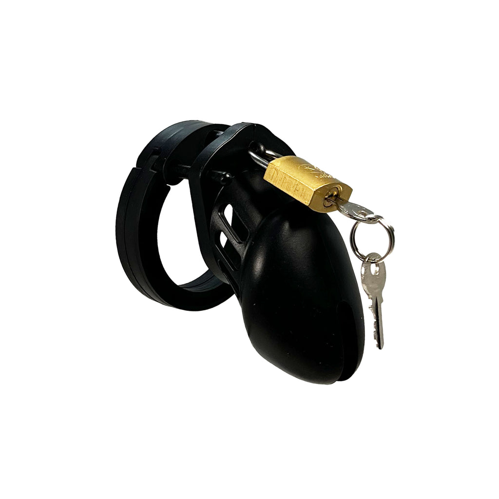 Black Silicone Cock Cage by Fetish Pleasure Play