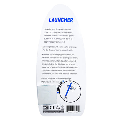 XL Lube Launcher by Fetish Pleasure Play in Blue