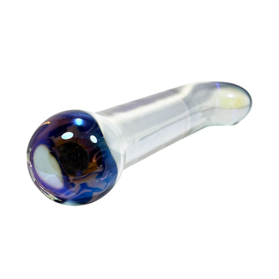 Fetish Pleasure Play Clear Glass Angled Wand Fetish Pleasure Play Clear Glass Angled Wand