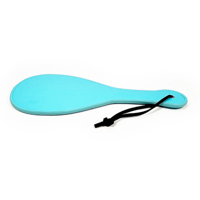 Petite Round Paddle by Fetish Pleasure Play in Teal