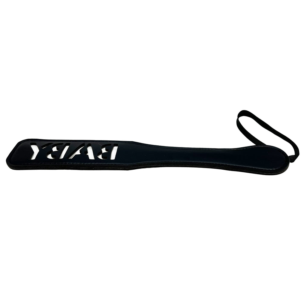 Slapper Paddle with Reverse BABY by Fetish Pleasure Play in Black