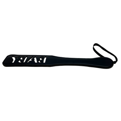 Slapper Paddle with Reverse BABY by Fetish Pleasure Play in Black