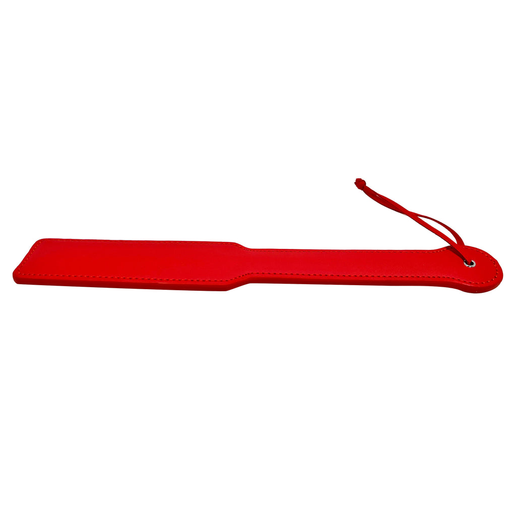 Medium Length Red Spanking Paddle by Fetish Pleasure Play