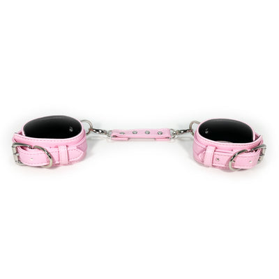 Pink Ankle Cuffs by Fetish Pleasure Play