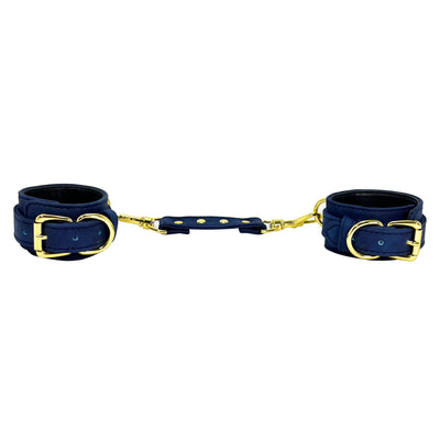 Blue Ankle Cuffs by Fetish Pleasure Play