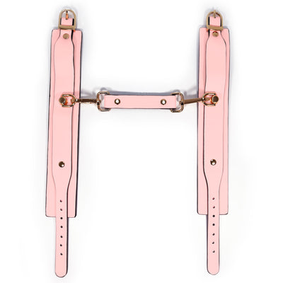 Pink Glow in the Dark Ankle Cuffs by Fetish Pleasure Play