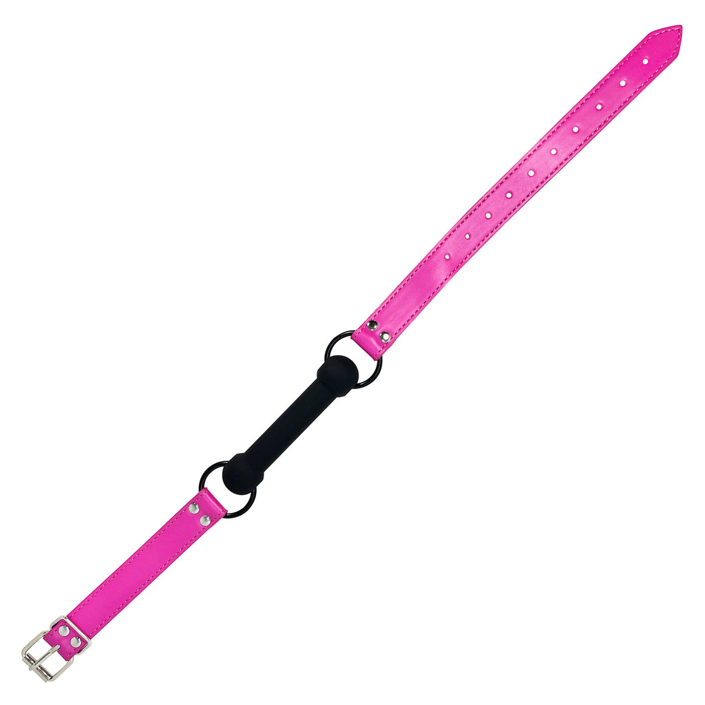 Silicone Bite Gag by Fetish Pleasure Play in Pink