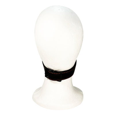 Silicone Sex Bar Mouth Gag by Fetish Pleasure Play in Black