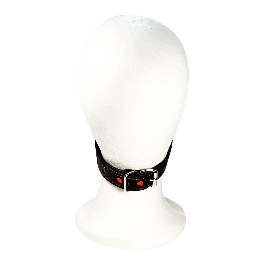 Silicone Pink Heart Mouth Gag by Fetish Pleasure Play