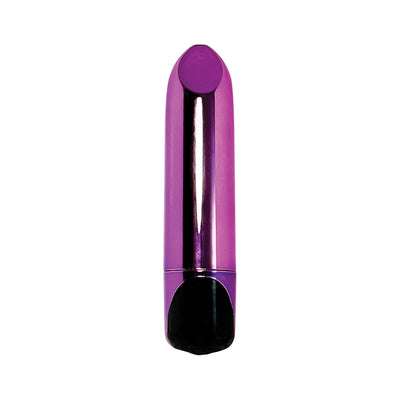 Glitter Gems Lipstick Bullet Vibrator in Purple