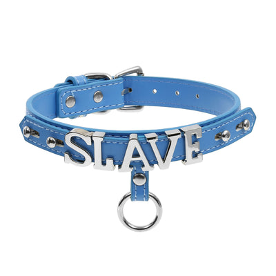 Slave Leather Collar by Fetish Pleasure Play