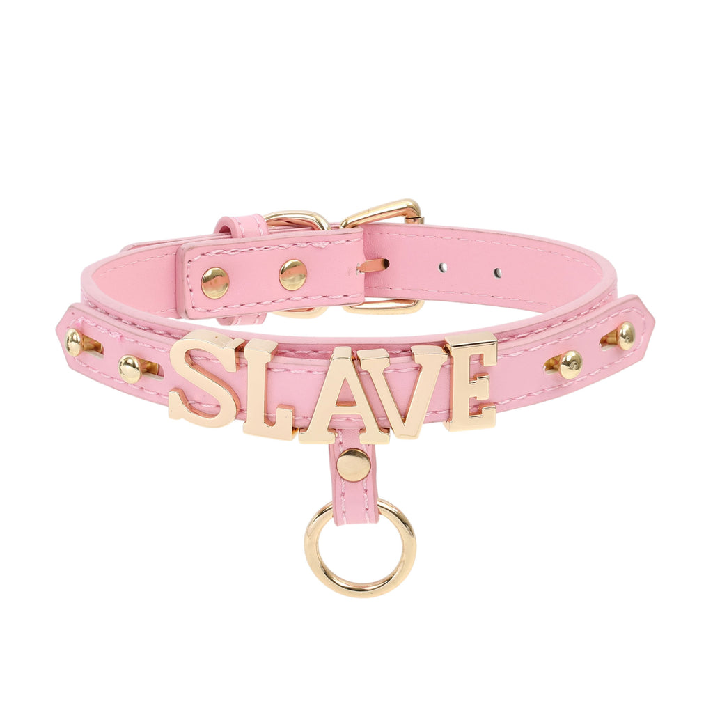 Slave Leather Collar by Fetish Pleasure Play