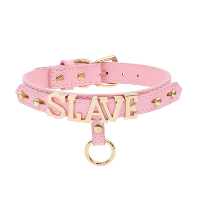 Slave Leather Collar by Fetish Pleasure Play