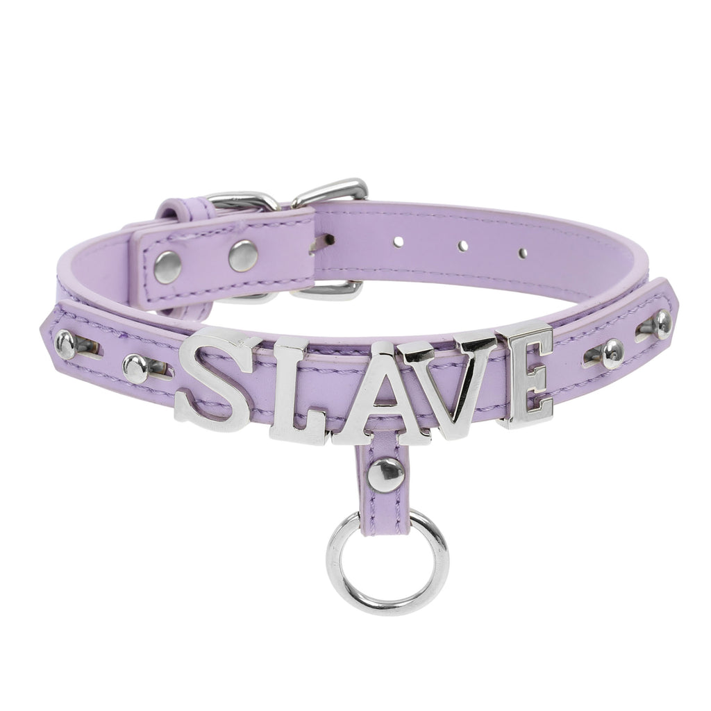 Slave Leather Collar by Fetish Pleasure Play