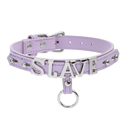 Slave Leather Collar by Fetish Pleasure Play