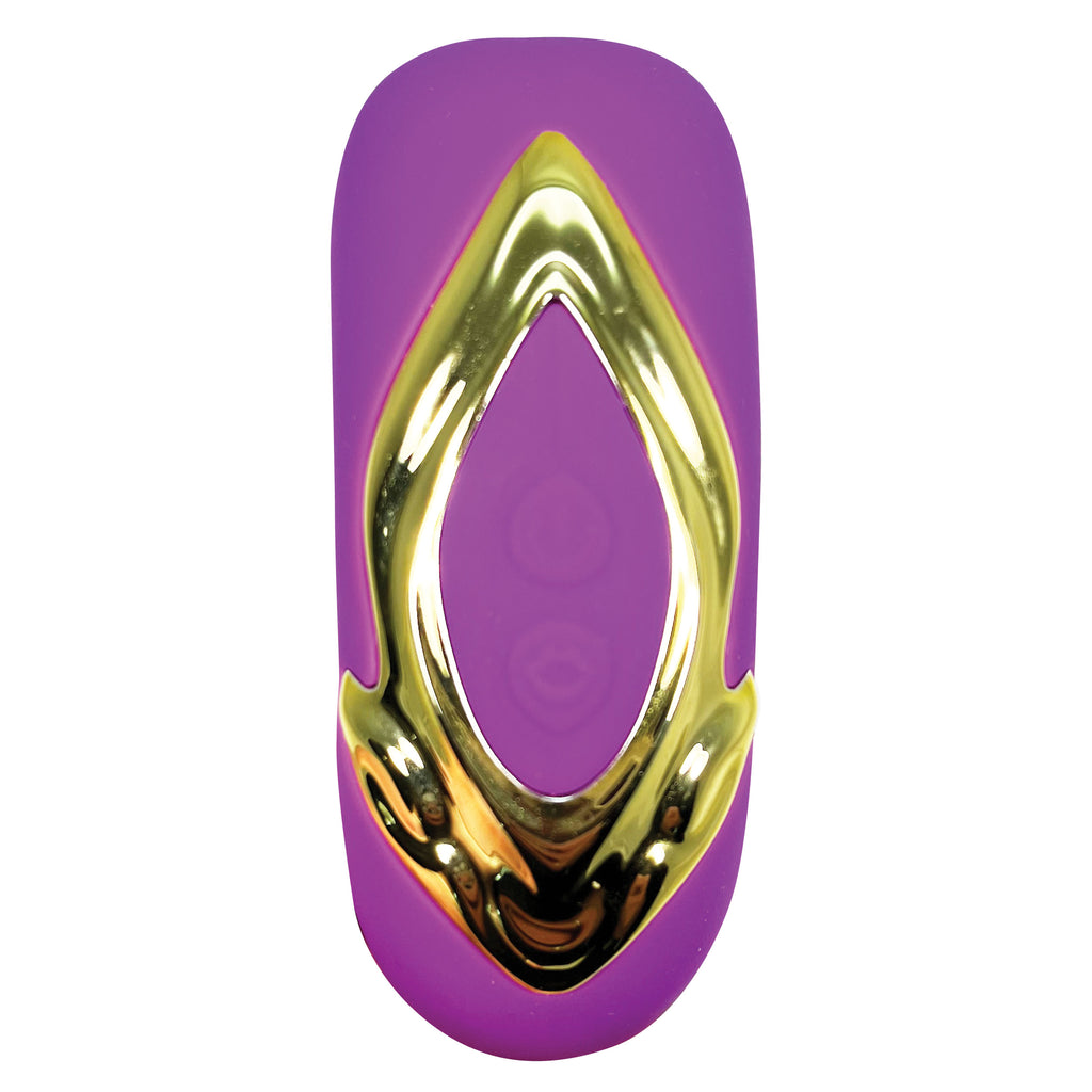 Le Caresse Vaciller Triple Function Super Soft Vibrator in Purple