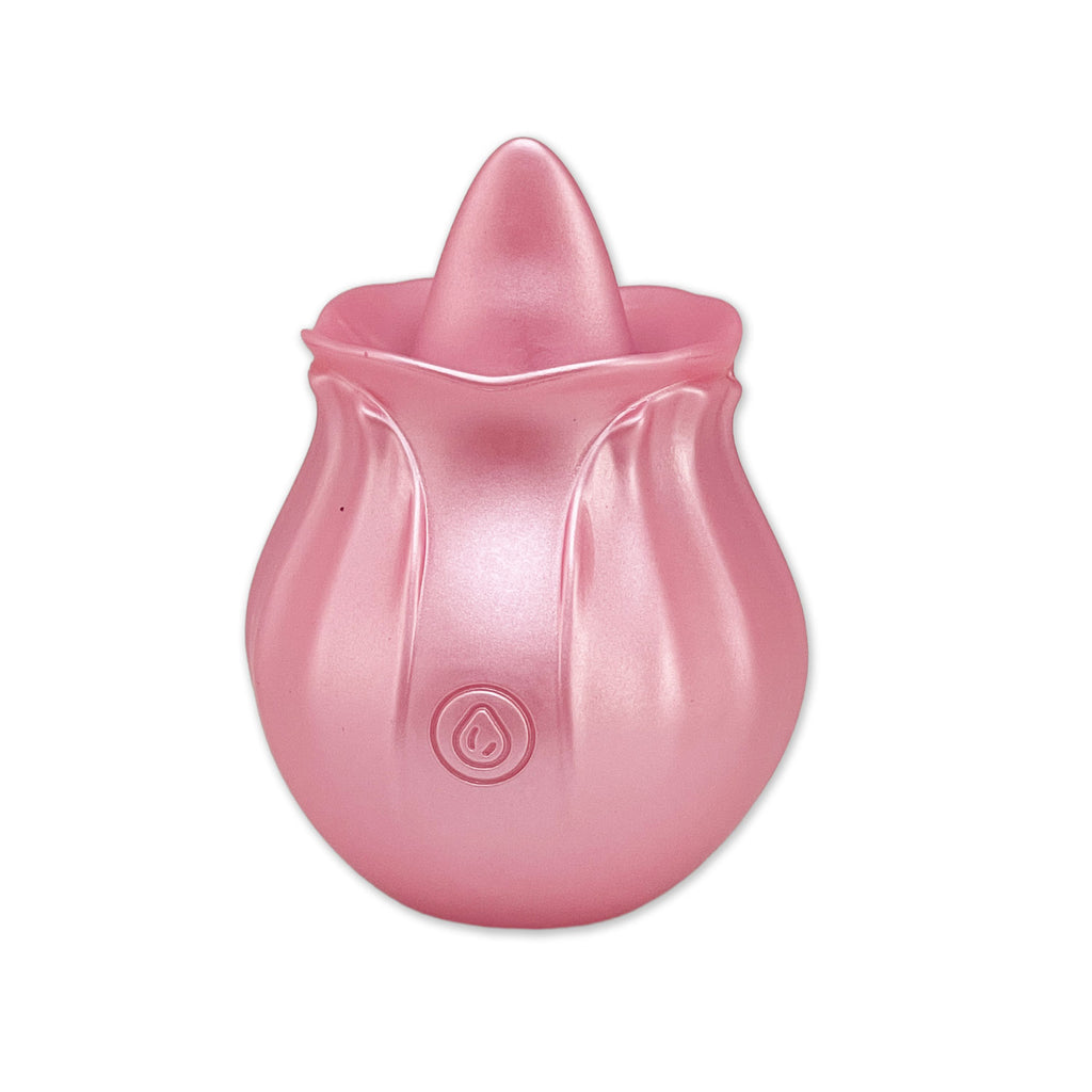 Le Tongue Clitoral Vibrator in Pearl Pink Le Tongue Clitoral Vibrator in Pearl Pink