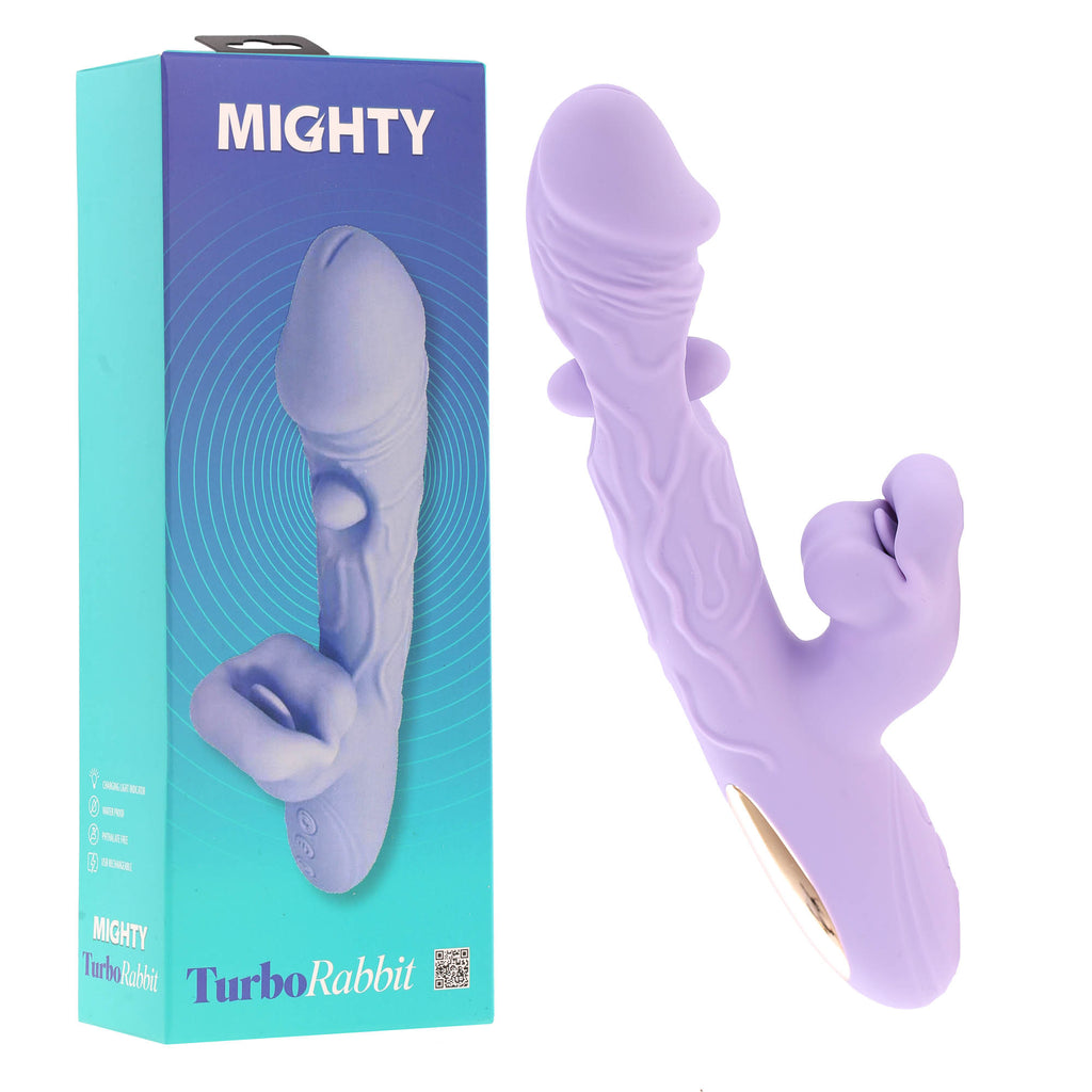 Mighty Turbo Rabbit Vibe in Lavender