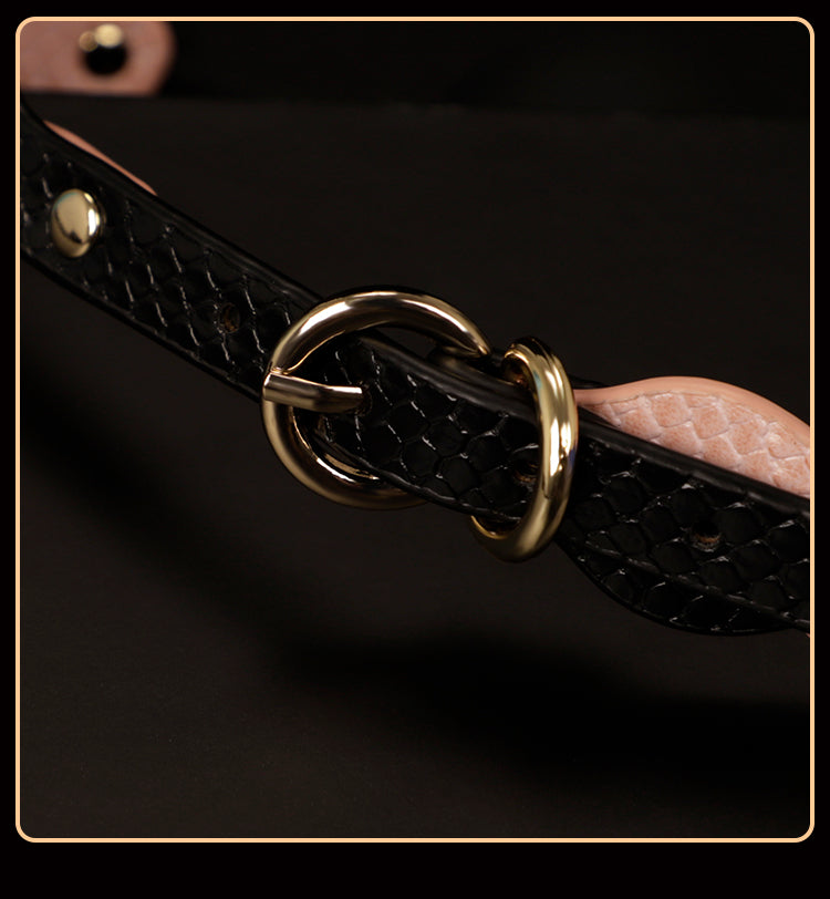 Luxe Bondage Box Set in Pink & Black Twist by Fetish Pleasure Play