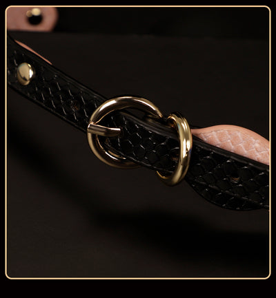 Luxe Bondage Box Set in Pink & Black Twist by Fetish Pleasure Play