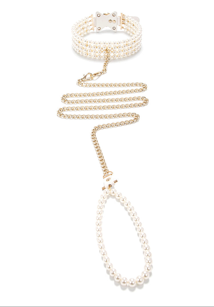 Luxe Bondage Box Set in White Pearl by Fetish Pleasure Play