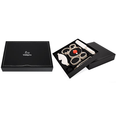 Luxe Bondage Box Set in White Pearl by Fetish Pleasure Play