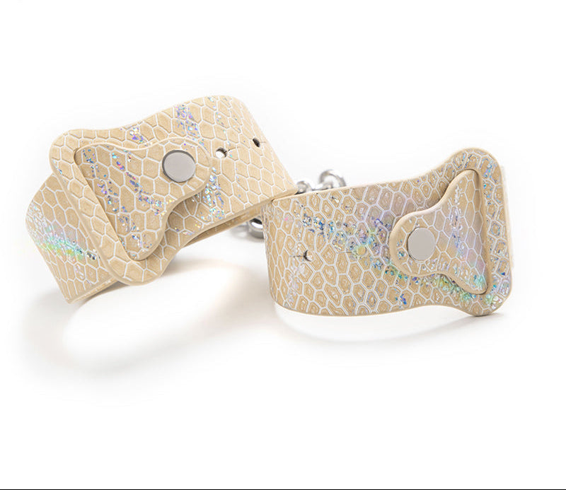 Luxe Bondage Box Set in Champagne Hologram by Fetish Pleasure Play