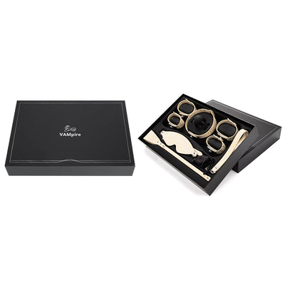 Luxe Bondage Box Set in Champagne Hologram by Fetish Pleasure Play