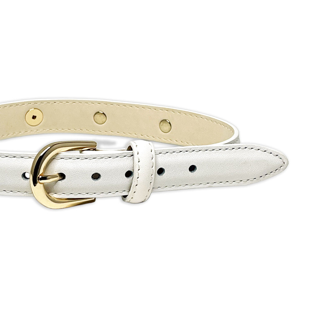 White Bejeweled Collar by Fetish Pleasure Play