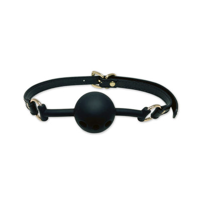 Deluxe Black Leather Pussy Cat Bondage Set with Case by Fetish Pleasure Play