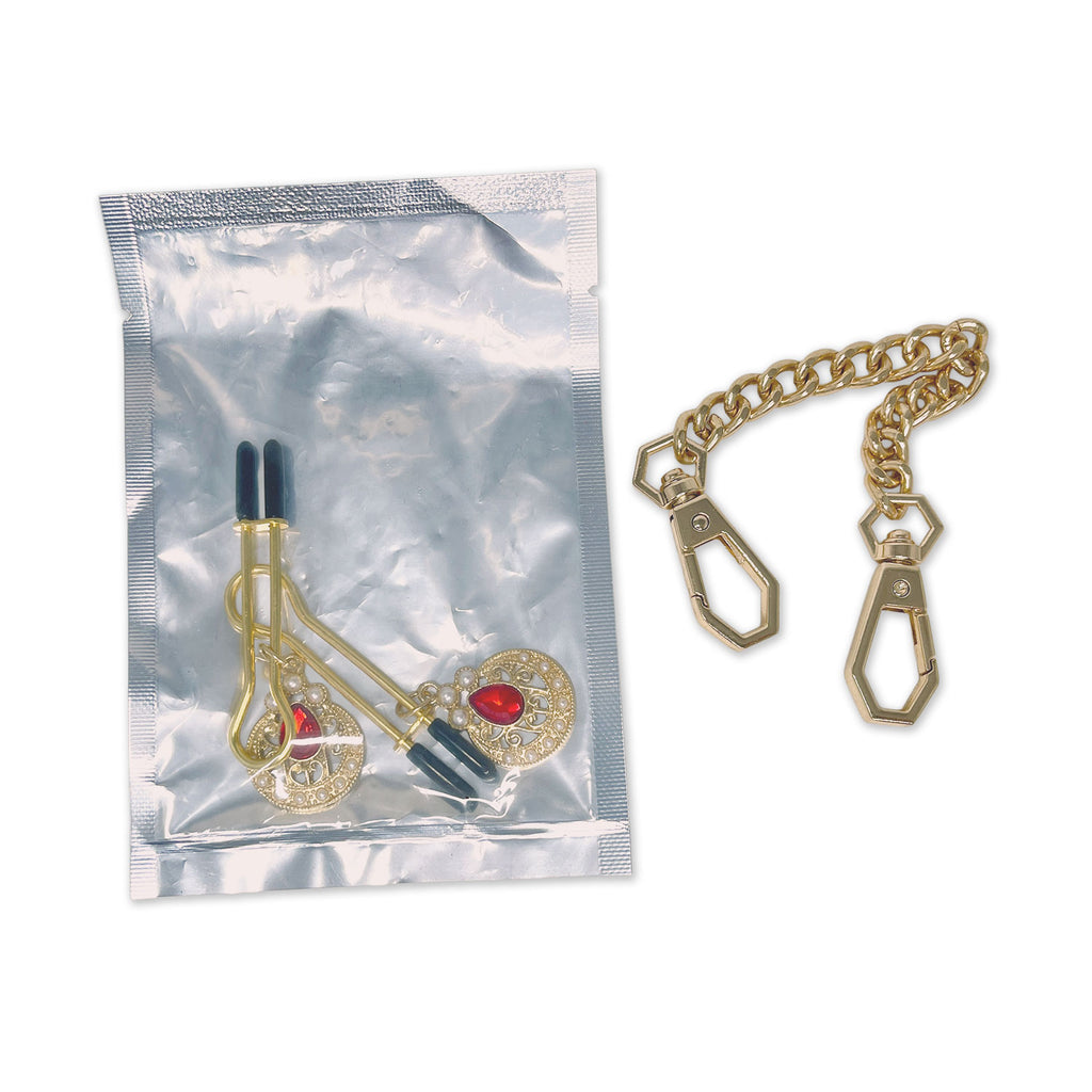 Deluxe Black Leather Pussy Cat Bondage Set with Case by Fetish Pleasure Play
