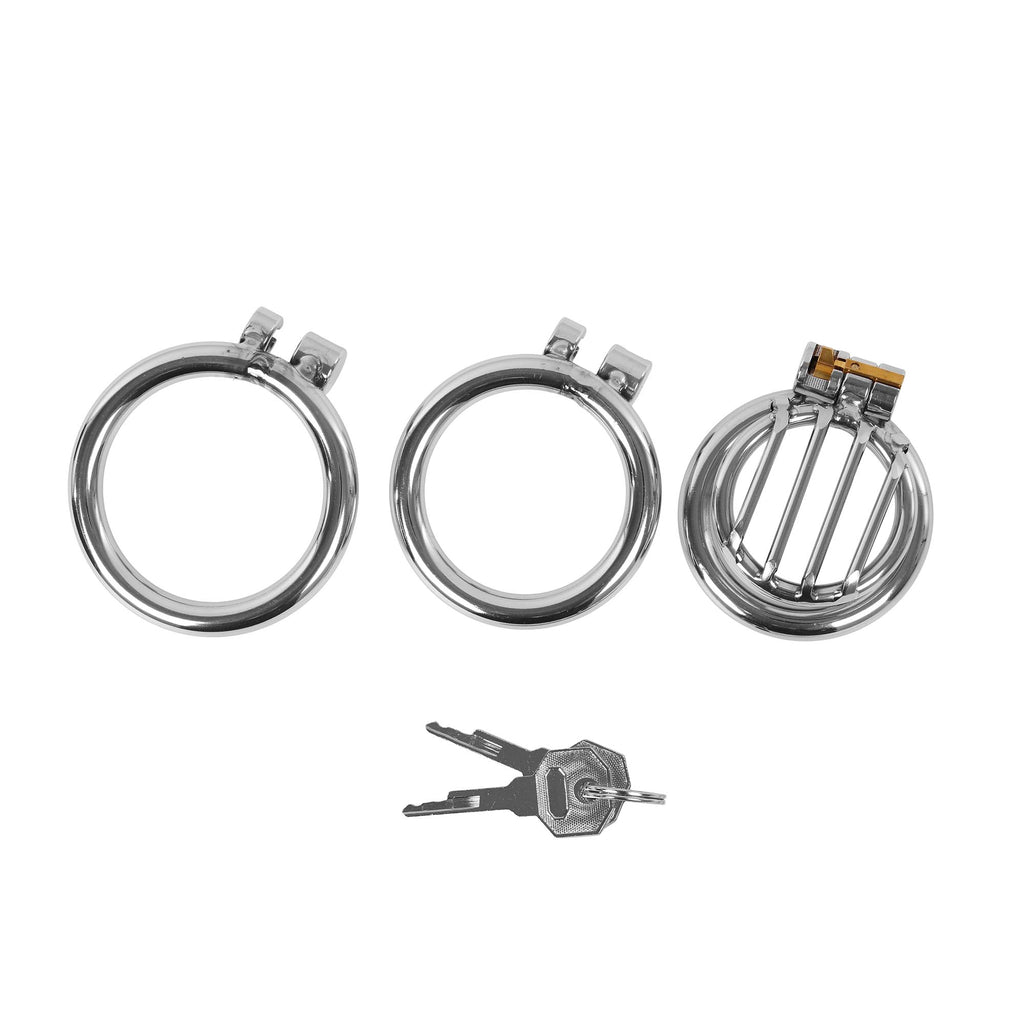 Grill Grate 15mm Flat Chastity Cage Cock Cage by Metal Pleasure Play