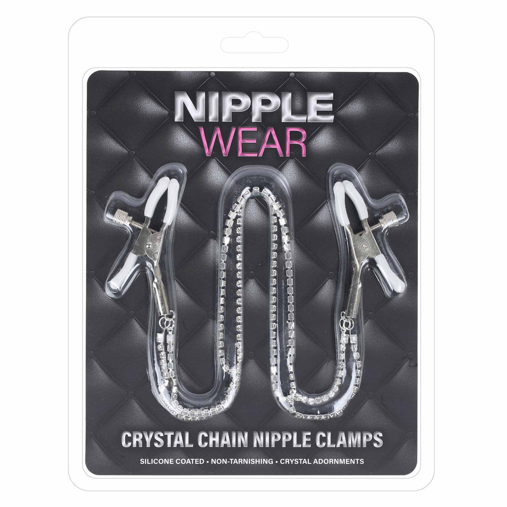 Double Crystal Chain Nipple Clamps by Nipple Wear