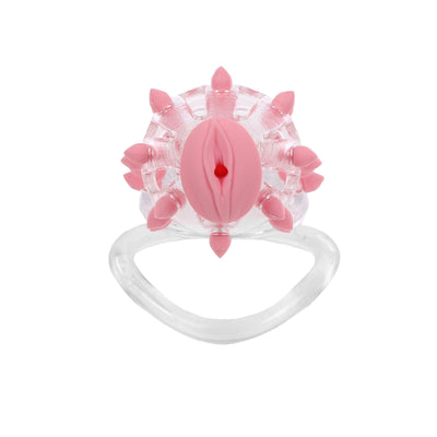 Studly Clear Sissy Chastity Cage with Plug by Fetish Pleasure Play