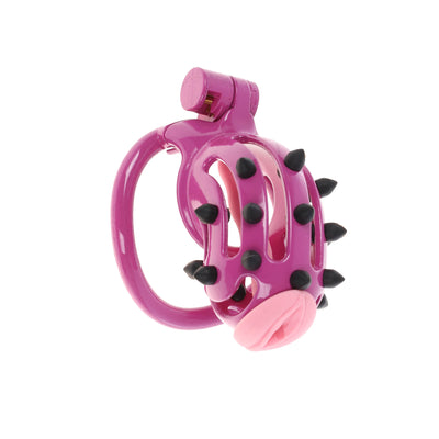 Studly Stubby Sissy Chastity Cage with Plug by Fetish Pleasure Play