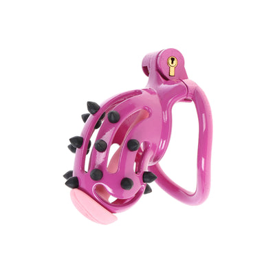 Studly Stubby Sissy Chastity Cage with Plug by Fetish Pleasure Play