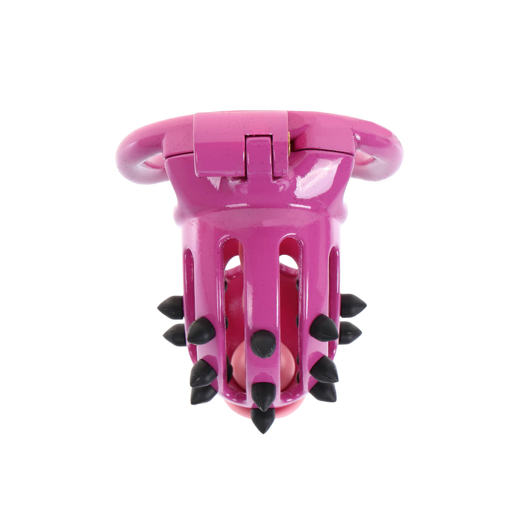 Studly Stubby Sissy Chastity Cage with Plug by Fetish Pleasure Play