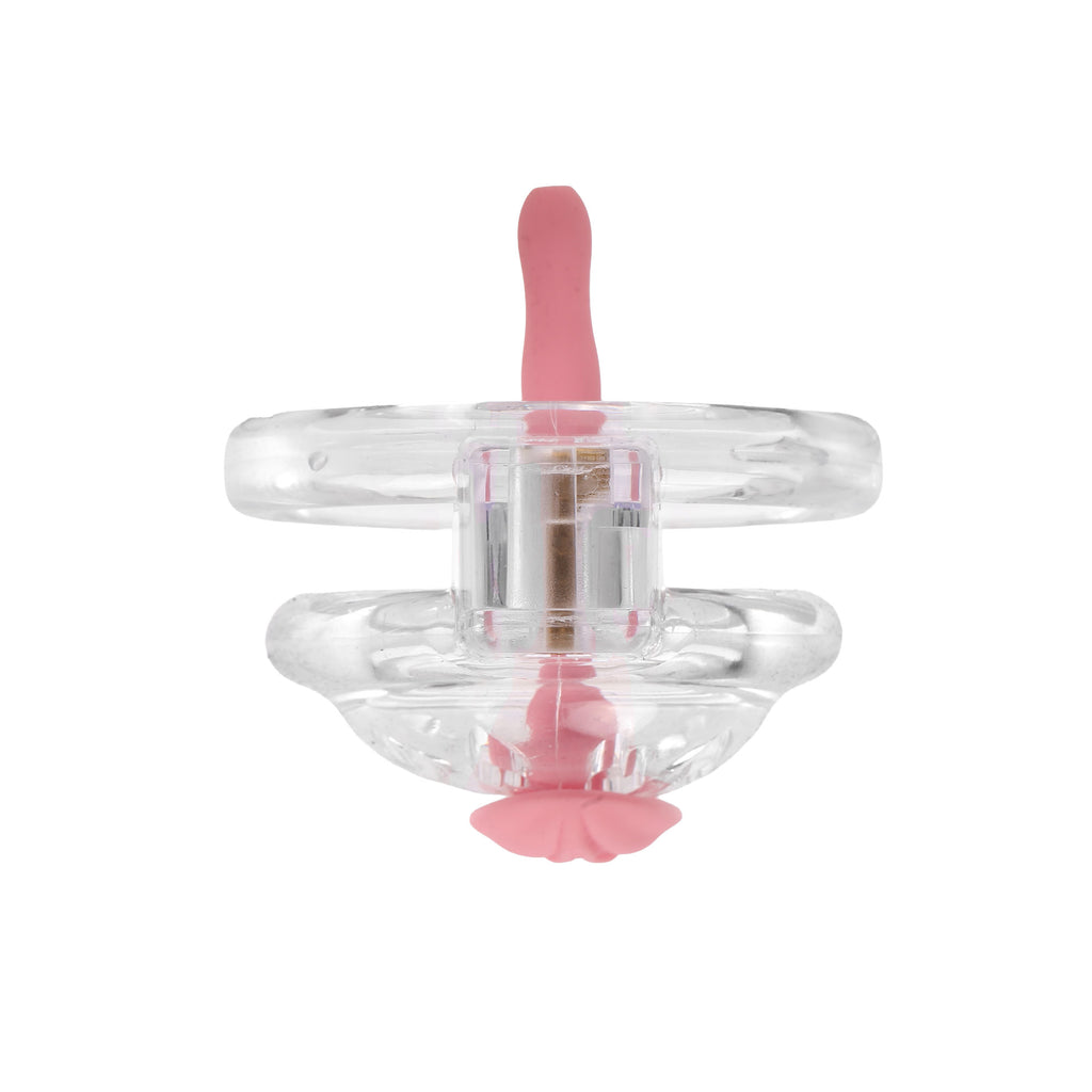 Clear Sweetheart Pussy Sissy Chastity Case with Plug by Fetish Pleasure Play