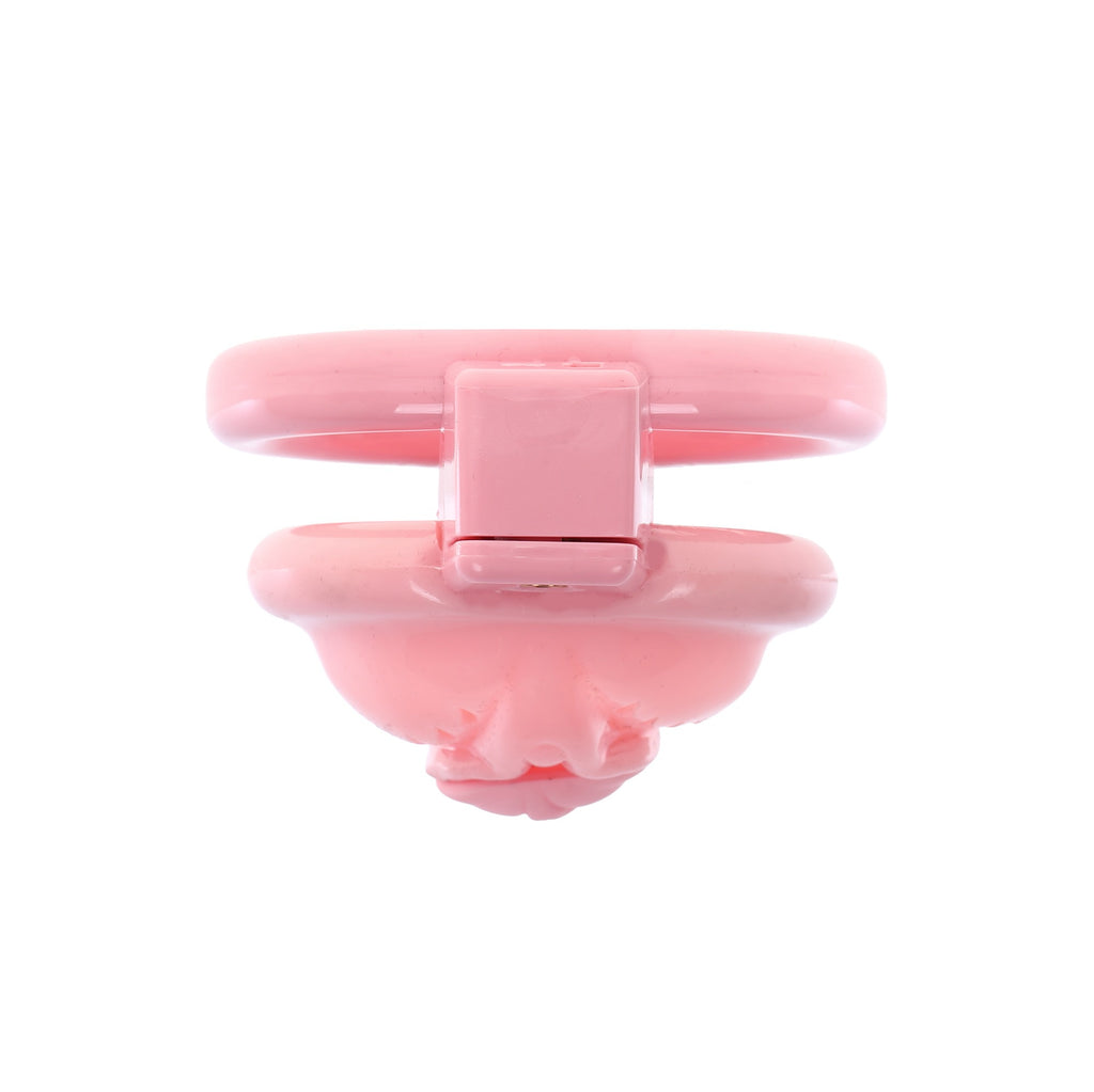 Pink Pussy Sissy Chastity Case with Plug by Fetish Pleasure Play