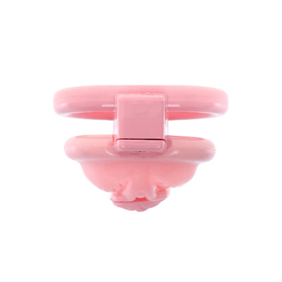 Pink Pussy Sissy Chastity Case with Plug by Fetish Pleasure Play
