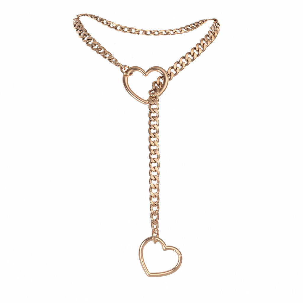 Rose Gold Hearts 24