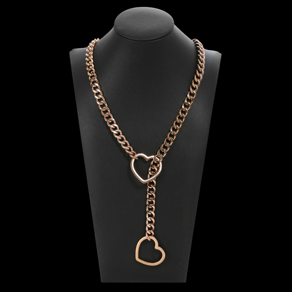 Rose Gold Hearts 24