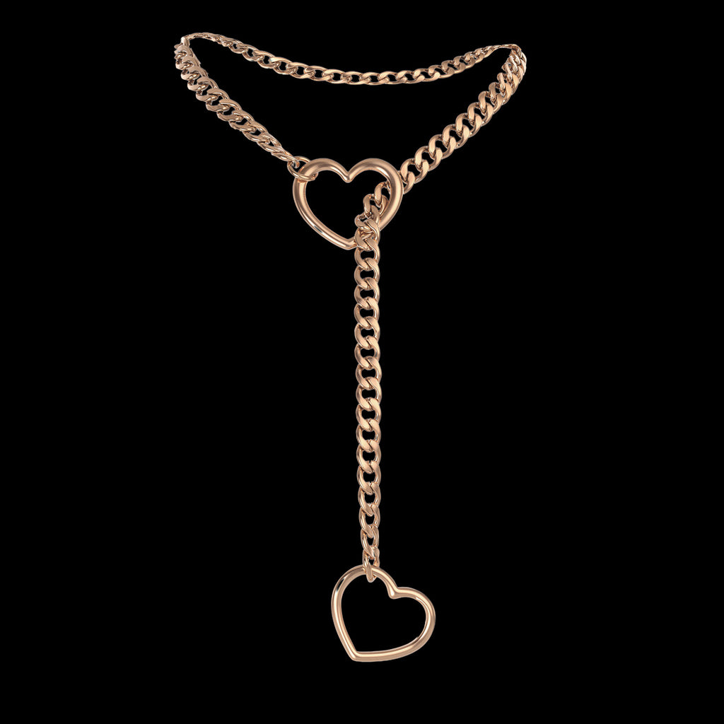 Rose Gold Hearts 24